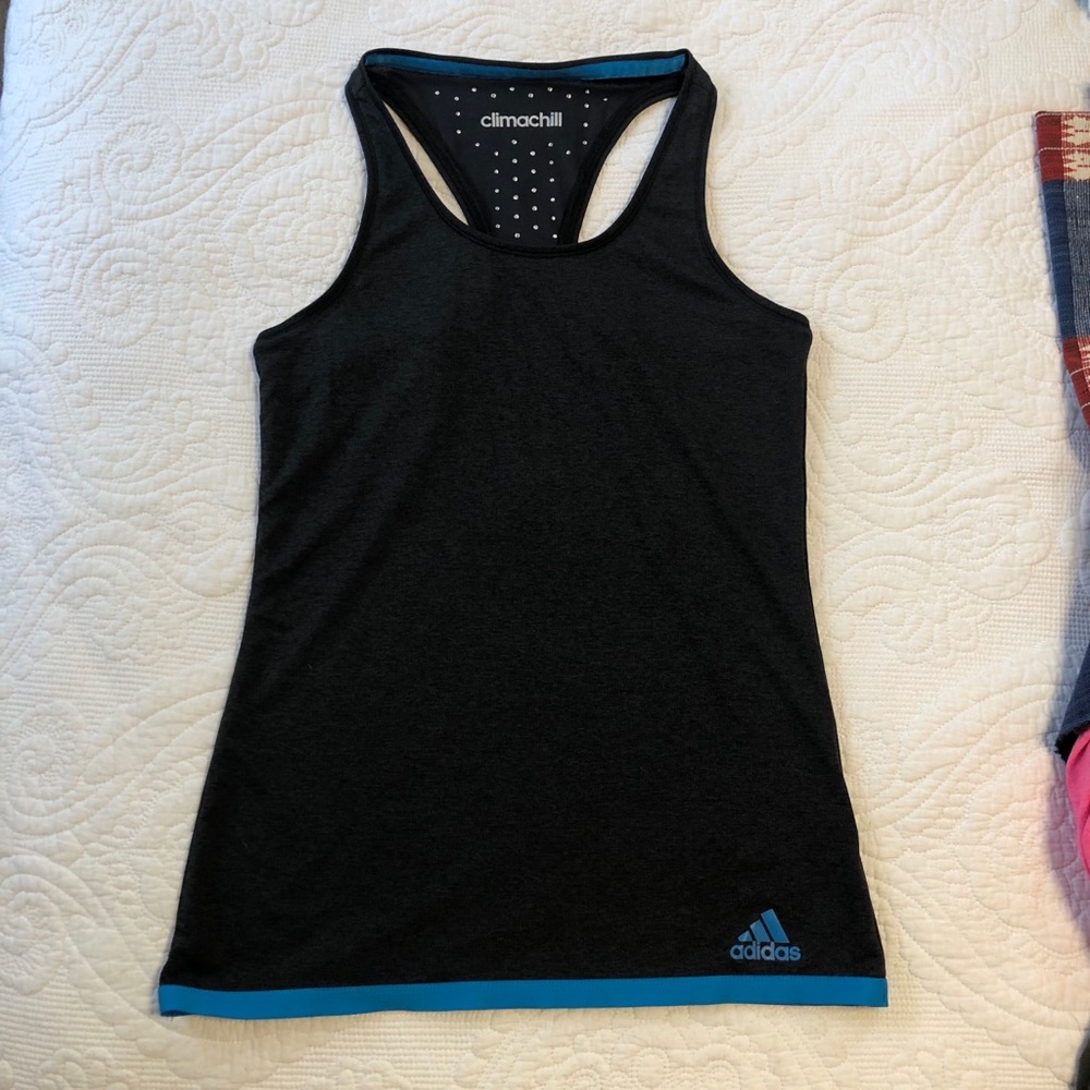 adidas climachill tank - S